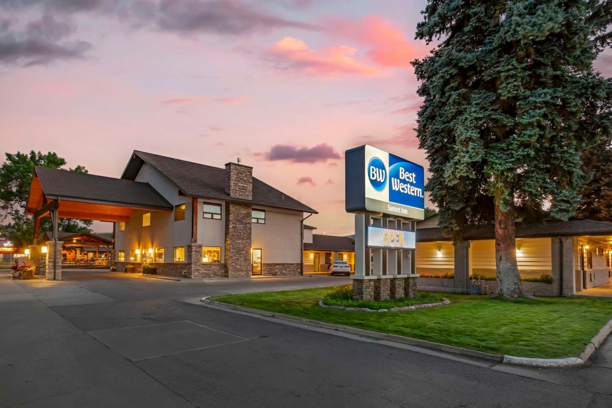 Best Western Sunset Inn Cody Exterior foto