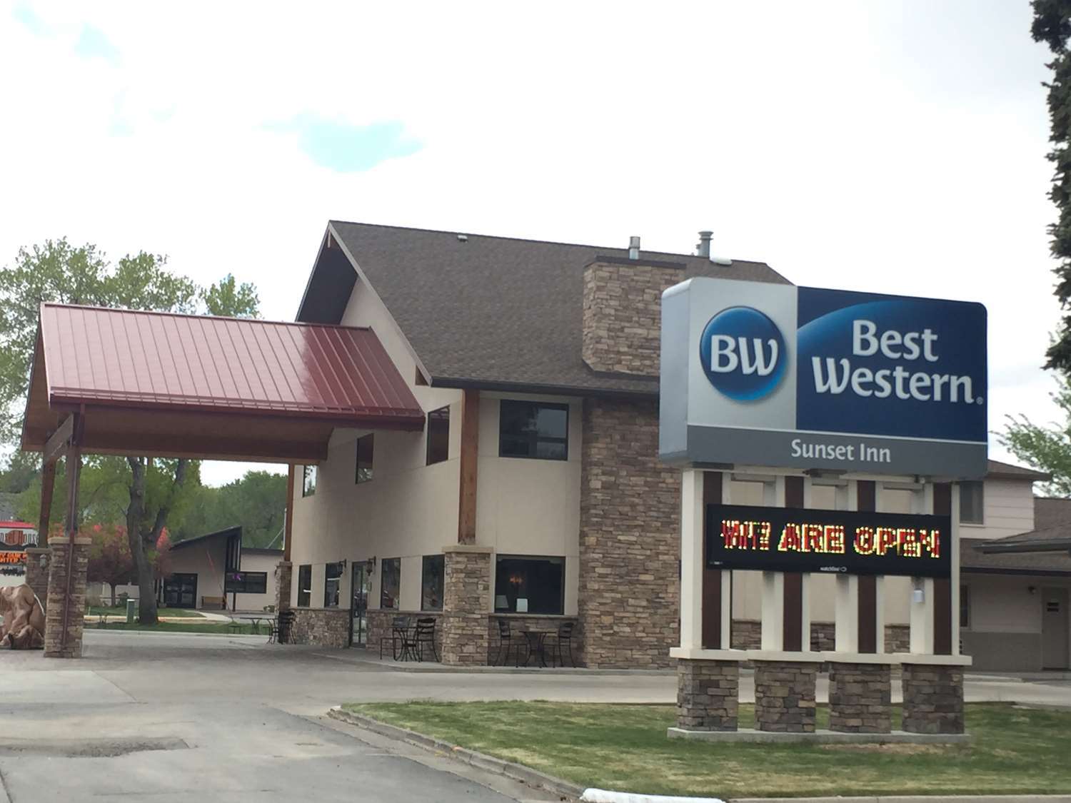 Best Western Sunset Inn Cody Exterior foto